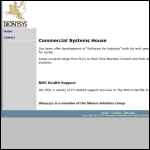Screen shot of the Silenus Solutions Ltd website.