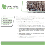 Screen shot of the David Kellett & Partners Ltd website.