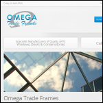 Screen shot of the Trade Frames (South West) Ltd website.