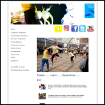 Screen shot of the Cheshire Dance Workshop Ltd website.