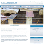 Screen shot of the Cpr Construction Ltd website.