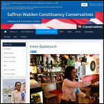 Screen shot of the Local Publications (Saffron Walden) Ltd website.