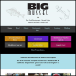 Screen shot of the Big Mussel Ltd website.