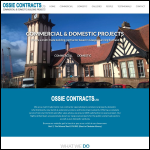 Screen shot of the Stewart Contracts Ltd website.
