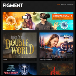 Screen shot of the Figment Films Ltd website.