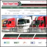 Screen shot of the Wessex Transport Training Ltd website.