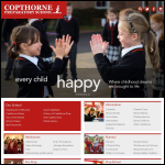 Screen shot of the Sunninghill Preparatory School Ltd website.