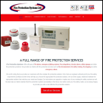 Screen shot of the South Devon Fire Alarms Ltd website.