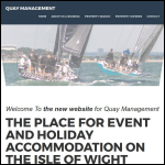Screen shot of the Swan Quay Management Ltd website.