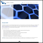 Screen shot of the Galileo Capital Ltd website.