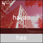 Screen shot of the Havas Uk Ltd website.