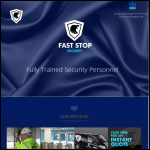 Screen shot of the Fast Stop Ltd website.