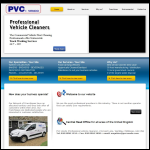 Screen shot of the Pvc Vendo Plc website.