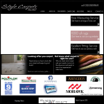 Screen shot of the Style Carpets Ltd website.