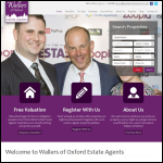 Screen shot of the R & G Properties (Oxford) Ltd website.