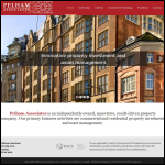 Screen shot of the Pelham Associates Ltd website.