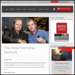 Screen shot of the Pete & Johnny Ltd website.