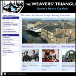 Screen shot of the Weavers Triangle Trust website.
