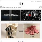 Screen shot of the Ink (Clothing) Ltd website.