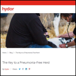 Screen shot of the Hydor Ltd website.