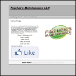 Screen shot of the Fischer Maintenance Ltd website.