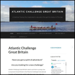 Screen shot of the Atlantic Challenge Gb Maritime Training Trust Ltd website.