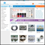 Screen shot of the Chrisma (Household Textiles) Ltd website.