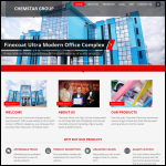 Screen shot of the Chemstar Ltd website.