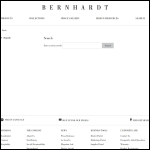 Screen shot of the Bernhardt (UK) Ltd website.