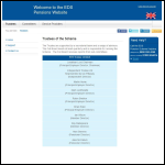 Screen shot of the Eds Trustee Ltd website.