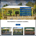 Screen shot of the The White Pavilion Company Ltd website.