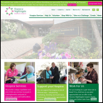 Screen shot of the Florence Nightingale Hospice Shops Ltd website.