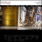 Screen shot of the Central Shopfitters Ltd website.