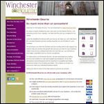 Screen shot of the Winchester Bourne Ltd website.