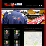 Screen shot of the Q.E.D. (UK) Ltd website.