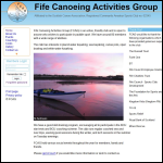 Screen shot of the Royal Canoe Club Trust website.
