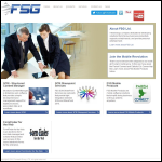 Screen shot of the Formsoft Ltd website.