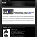 Screen shot of the Hartfield Ltd website.