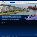Screen shot of the European Terminals Ltd website.