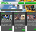 Screen shot of the Eiran Civil Engineering Ltd website.