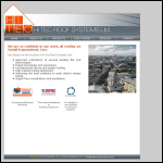 Screen shot of the Hi-tec Roof Systems Ltd website.