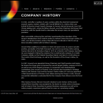 Screen shot of the Rican Securities Ltd website.