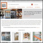Screen shot of the Interack Materials Handling Ltd website.