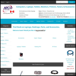 Screen shot of the Arcon Computers Ltd website.