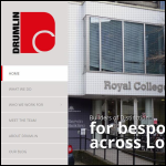 Screen shot of the Drumlin Construction Ltd website.