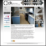 Screen shot of the CK Stone Ltd website.