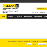 Screen shot of the Tappex Thread Inserts Ltd website.