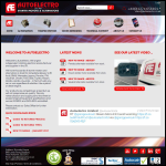 Screen shot of the Autoelectro Ltd website.