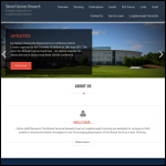 Screen shot of the Loughborough University Services Ltd website.