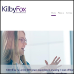 Screen shot of the Kilby Fox Wealth Management Ltd website.